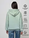 Женское худи / акварельные панды