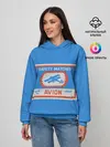 Женское худи / Спички blue