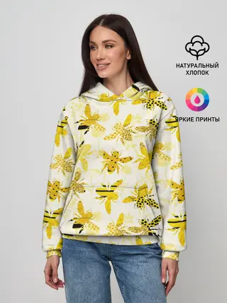 Женское худи / Разные Пчелы