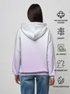 Женское худи / акварельная птичка