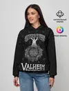 Женское худи / Valheim | Руны | Иггдрасиль