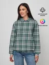 Женское худи / Узор в клетку