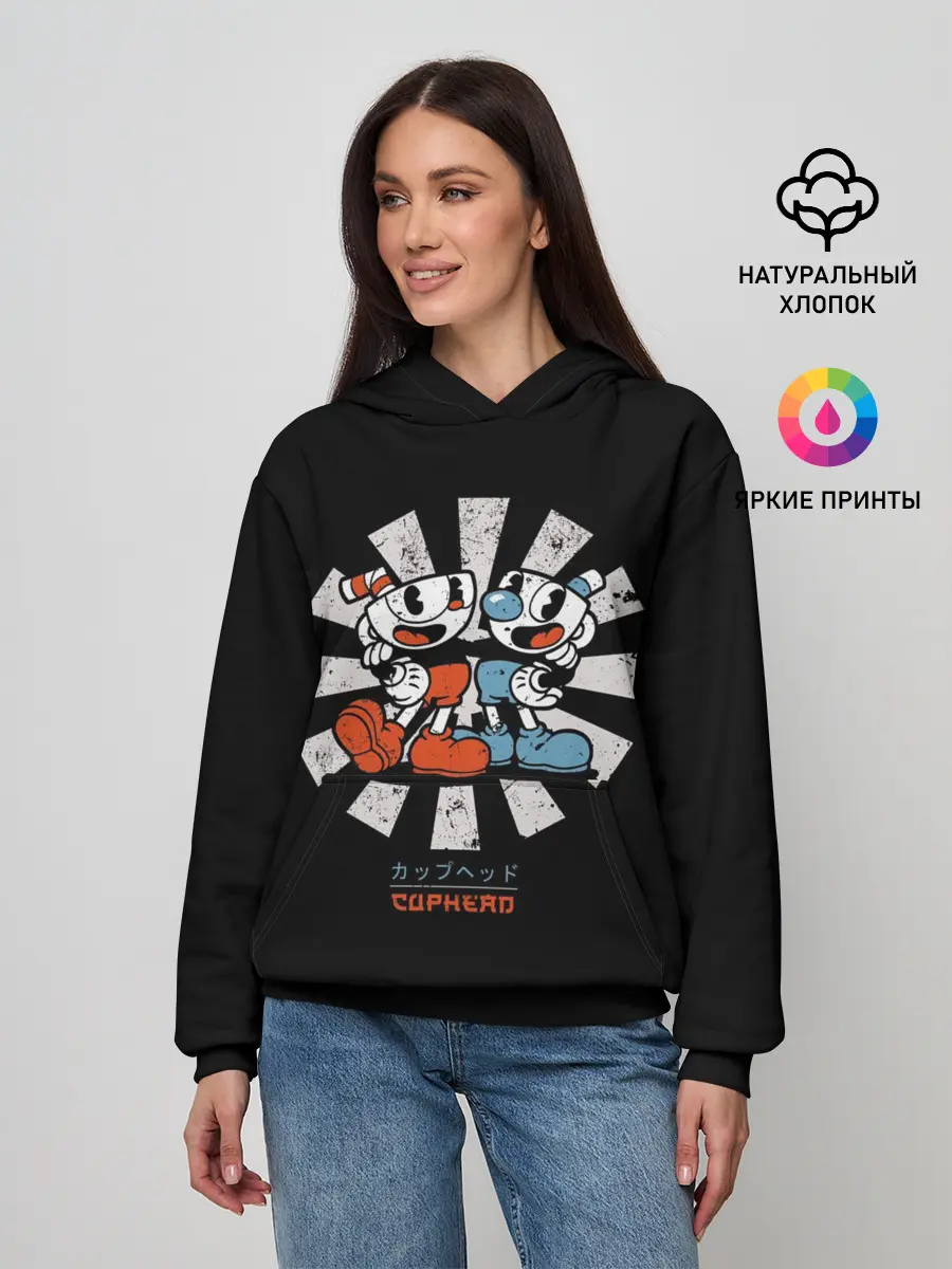 Женское худи / CUPHEAD