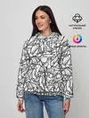 Женское худи / Масса людей