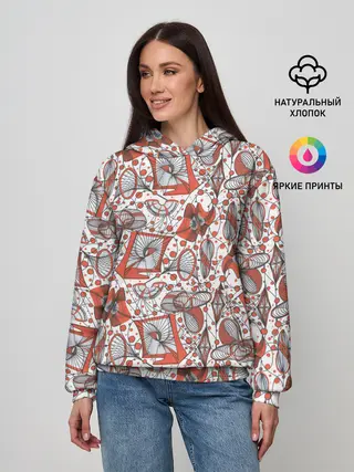 Женское худи / Кинетическая скульптура.