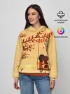 Женское худи / Романтика. Пара на качелях