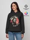 Женское худи / Friendly Grim Reaper