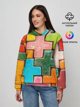 Женское худи / Крестик