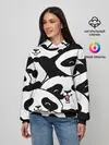 Женское худи / панды