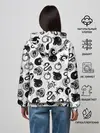 Женское худи / 7 СМЕРТНЫХ ГРЕХОВ СИМВОЛЫ
