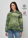 Женское худи / луг белых колокольциков