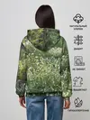 Женское худи / луг белых колокольциков
