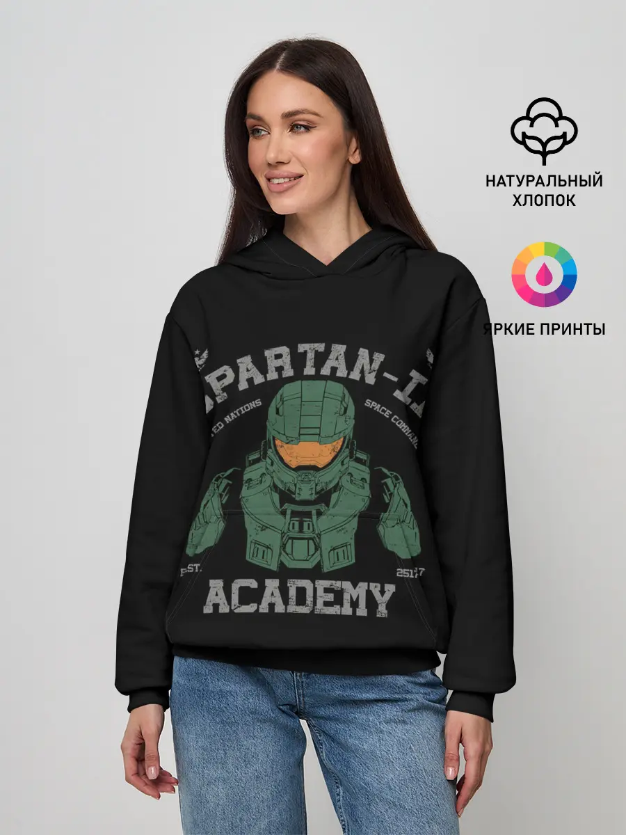 Женское худи / Spartan - 2 Academy