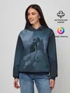 Женское худи / Девочка и полнолуние