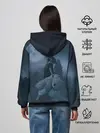 Женское худи / Девочка и полнолуние