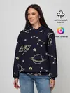 Женское худи / космос
