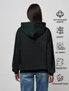 Женское худи / Космонавт и бабочки