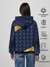 Женское худи / 3D плитки с золотыми вставками