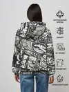 Женское худи / Тату ретро