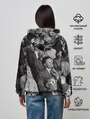 Женское худи / Люди смотрят фильм в 3d очках