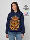Женское худи / Кракен в короне