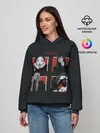 Женское худи / BLACKPINK | Red and black
