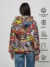 Женское худи / Логотипы Аниме Мультиков