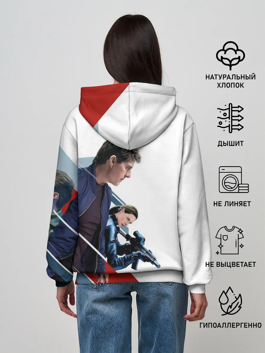 Женское худи / Mission: Impossible Art