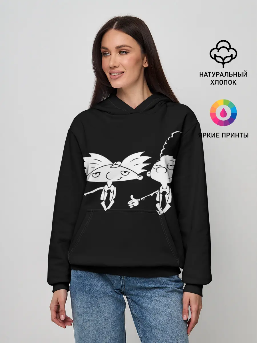 Женское худи / Эй, Арнольд