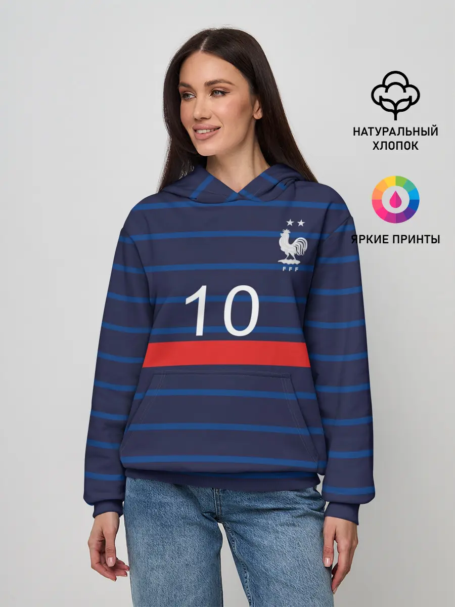 Женское худи / Mbappe Франция