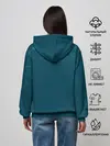 Женское худи / КОСМИЧЕСКИЙ ПЕЙЗАЖ. ЗЕМЛЯ