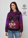 Женское худи / Злой мускулистый Аста