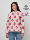 Женское худи / Клубничное настроение