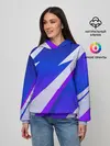 Женское худи / SPORT STYLE BLUE