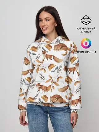 Женское худи / Лиса