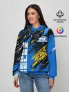 Женское худи / БЕЛАЗ / BELAZ / SPORT / GRUNGE