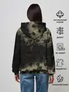 Женское худи / Золотой Рассвет Чёрный клевер