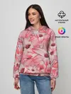 Женское худи / Красные Цветы