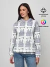 Женское худи / Кот каваий