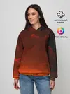 Женское худи / Кровавый закат