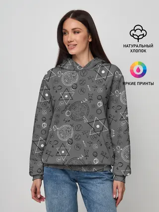 Женское худи / Пентаграммы