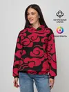 Женское худи / Красное облако