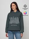 Женское худи / Амстердам