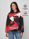 Женское худи / БЕРСЕРК red (красный)