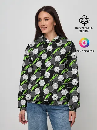Женское худи / Текстура мяча