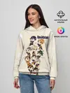 Женское худи / Команда Карасуно | Haikyuu!!