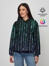 Женское худи / Матрица 3D