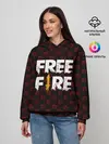 Женское худи / FREEFIRE | PATTERN GARENA (Z)