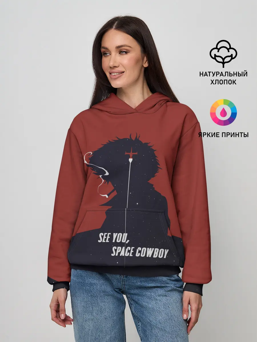 Женское худи / Cowboy Bebop - Spike