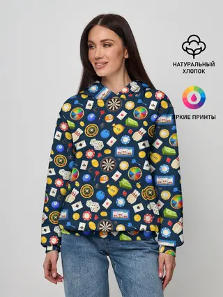 Женское худи / Разные Игры
